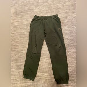 Green OVO (Octobers very own) mens sweatpants. Size Large